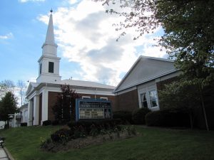 Christiansburg Presbyterian Church today (Jaen Elliott).