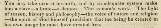 Excerpt from Breckinridge's Hints on Slavery (1861).