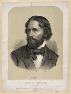 John C. Fremont, 1856. Lith. by Crehan after Saintin. (Library of Congress.)