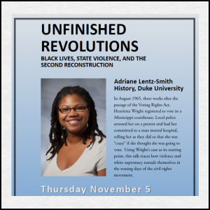Our Legacies of Reconstruction speaker series explores the complicated consequences of Reconstruction, 150 years on.