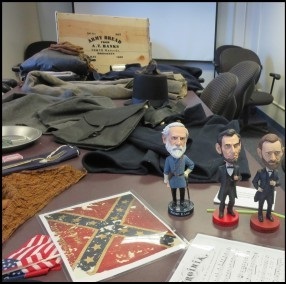 The traveling trunk of Civil War history cropped small